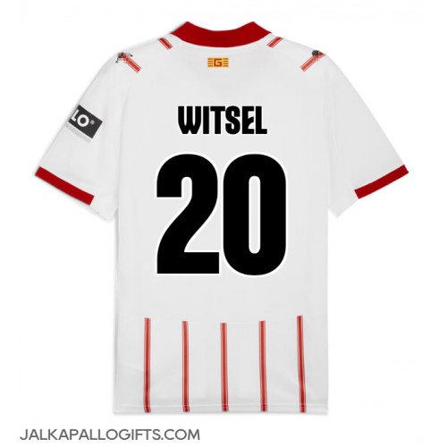 Girona Axel Witsel #20 Kotipaita 2025-26 Lyhythihainen Girona Axel Witsel #20 Kotipaita 2025-26 Lyhythihainen